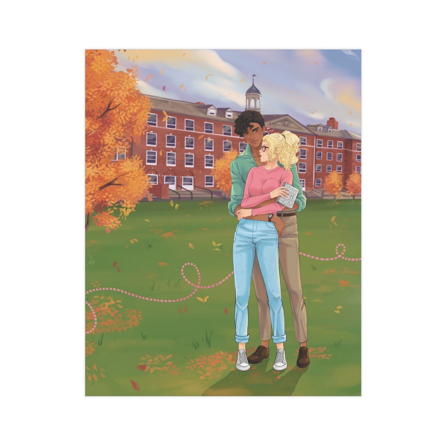 The Girlfriend Agreement Art Print