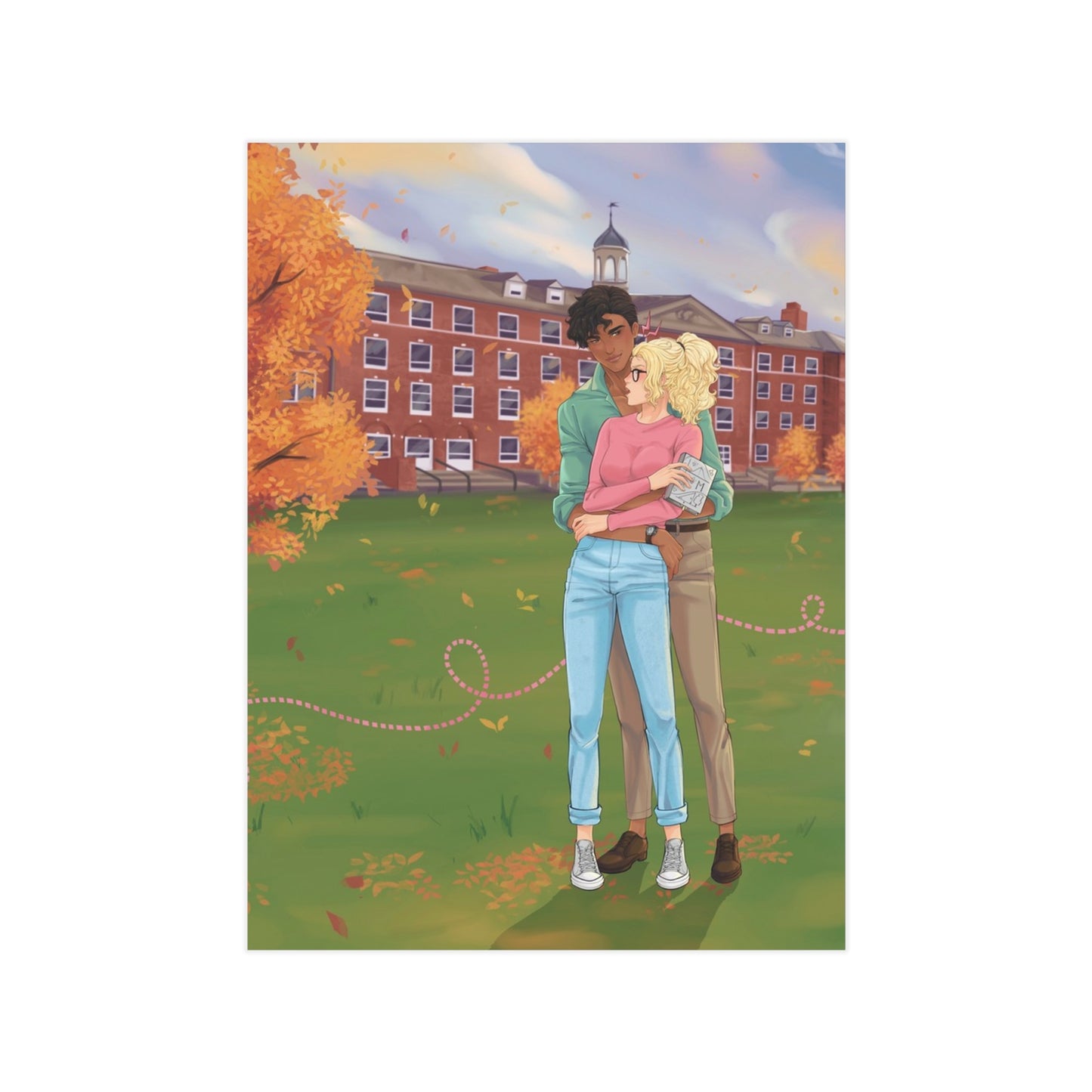 The Girlfriend Agreement Art Print