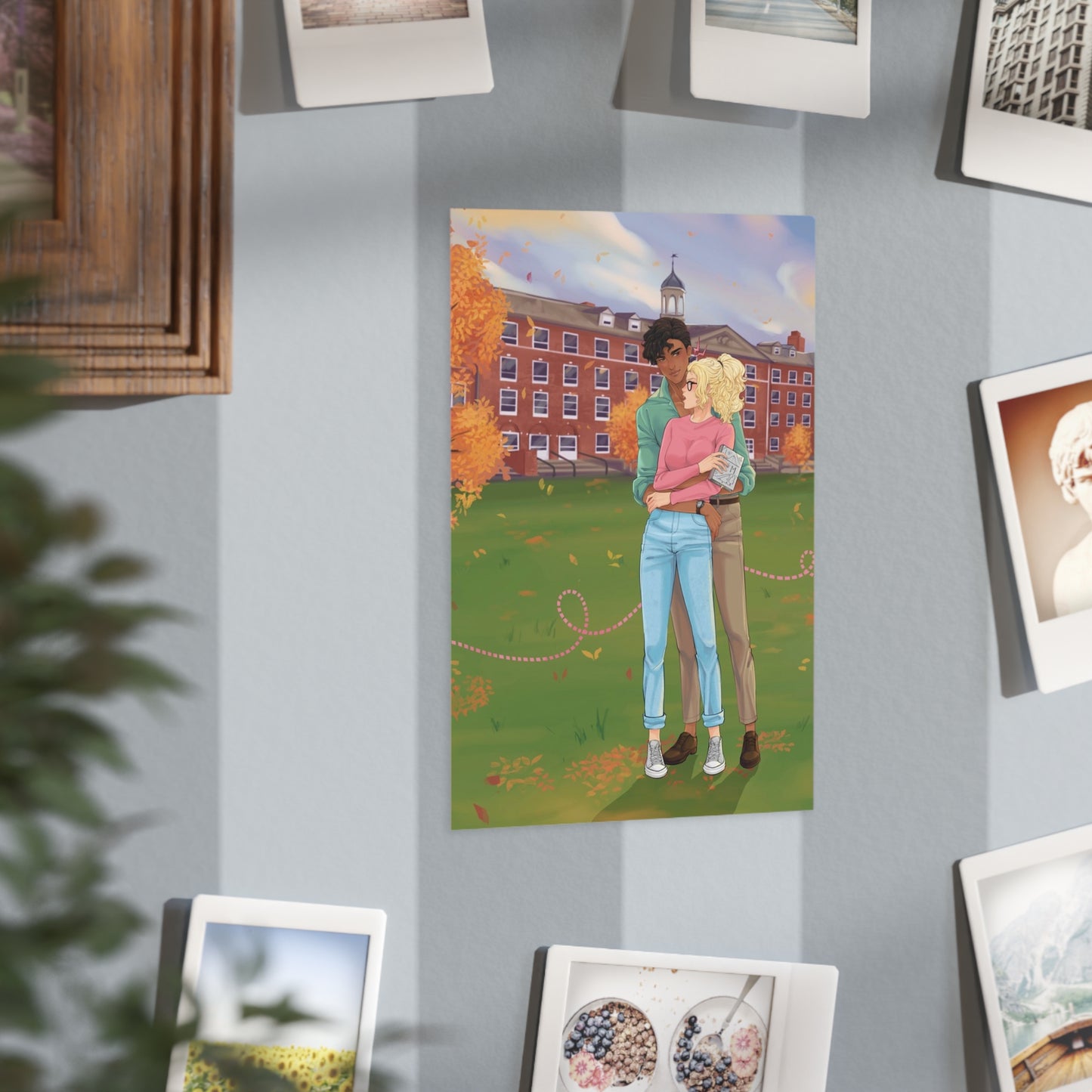 The Girlfriend Agreement Art Print