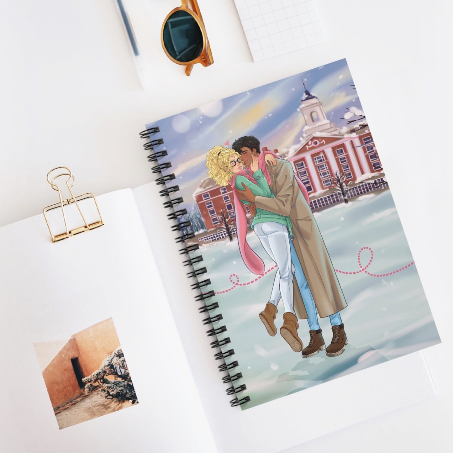 The Girlfriend Agreement Spiral Notebook