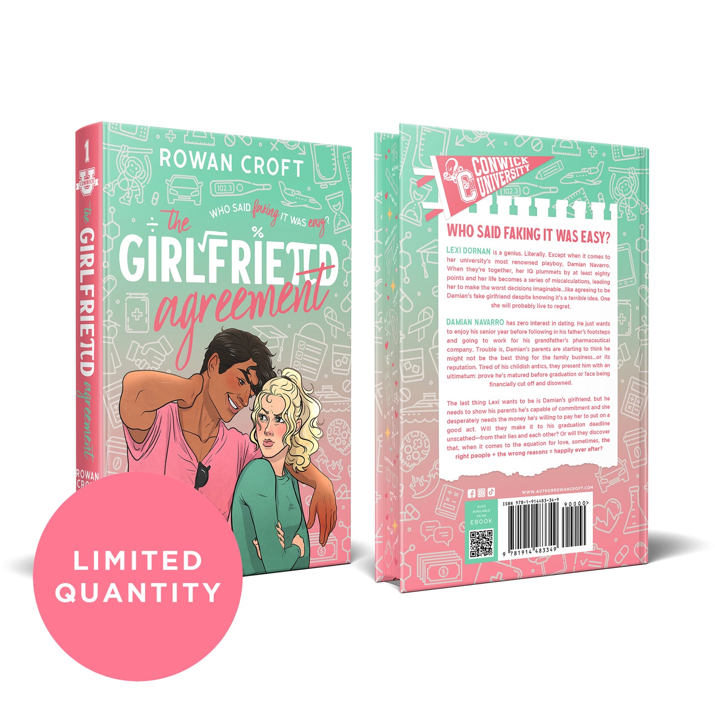 The Girlfriend Agreement Limited Release Book Box (Leftovers from First Run)