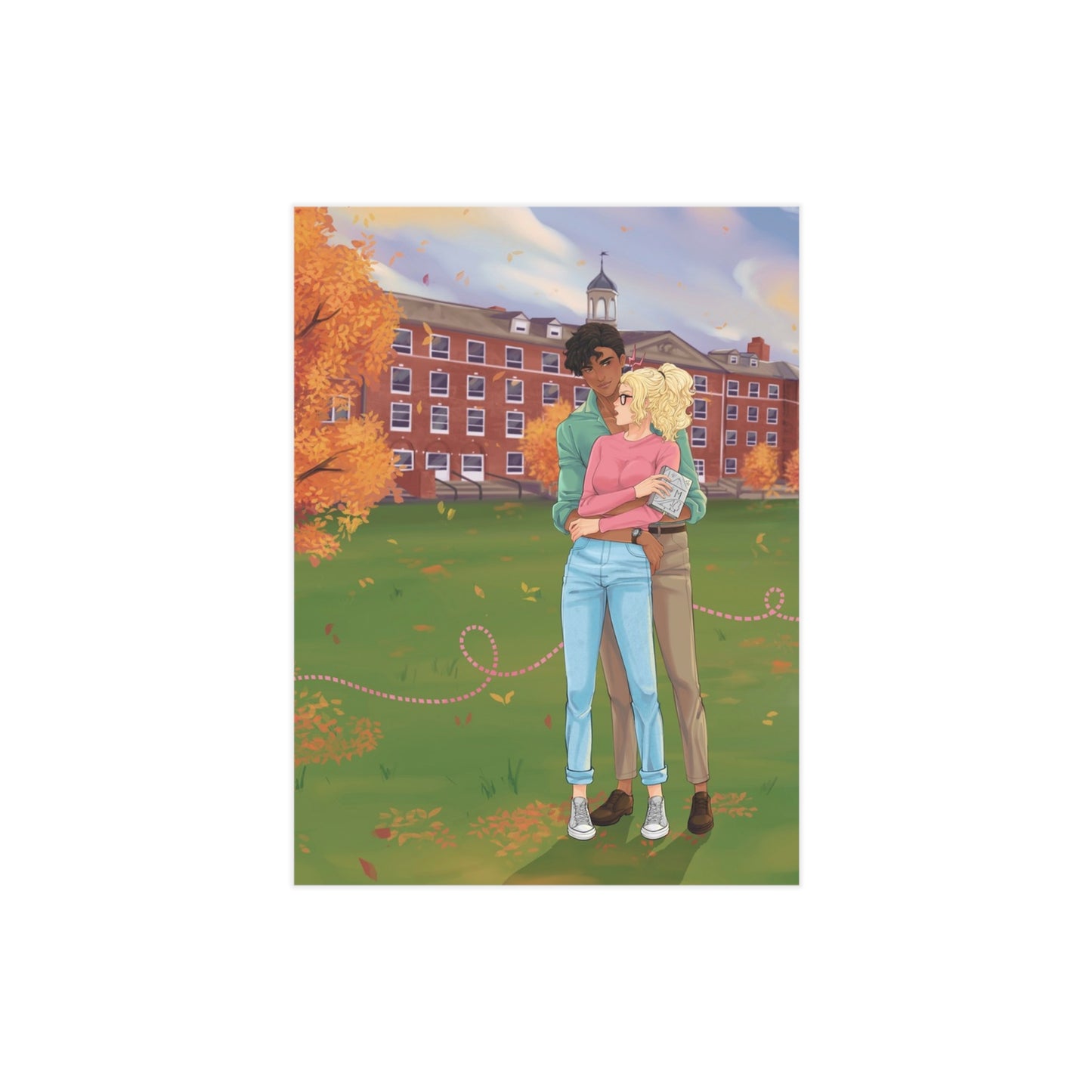The Girlfriend Agreement Art Print