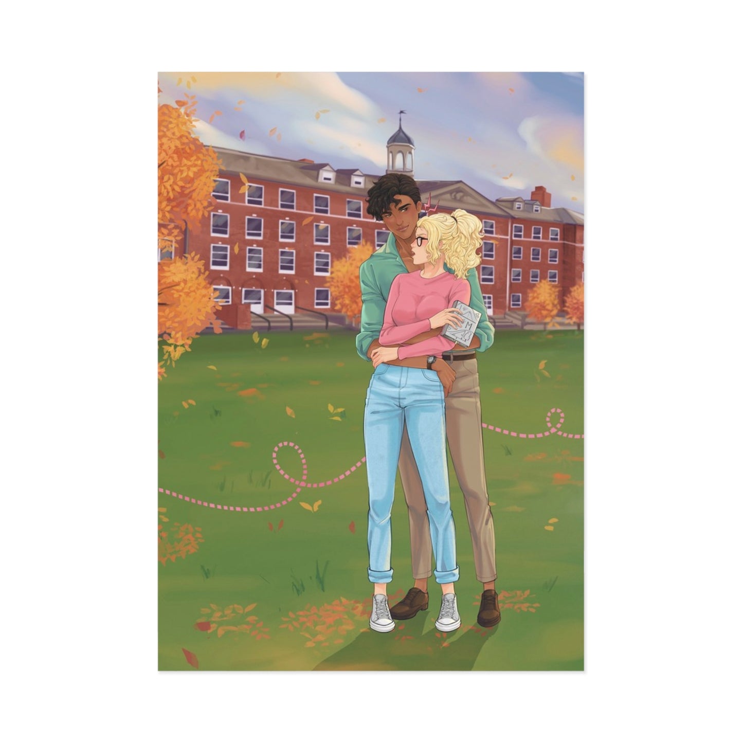 The Girlfriend Agreement Art Print