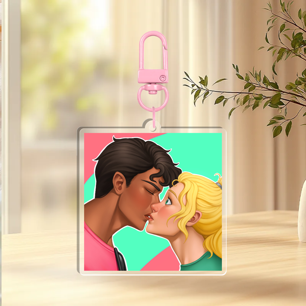 The Girlfriend Agreement Acrylic Keychain
