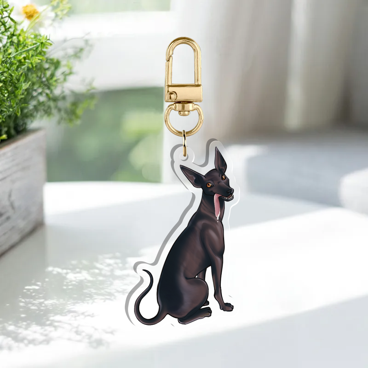 Xolo Acrylic Keychain