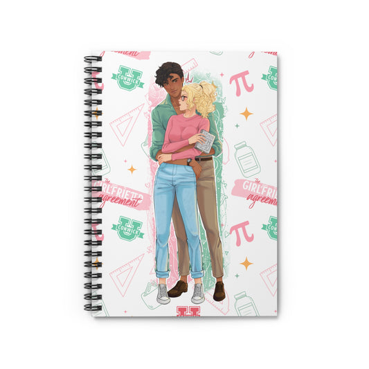 The Girlfriend Agreement Spiral Notebook