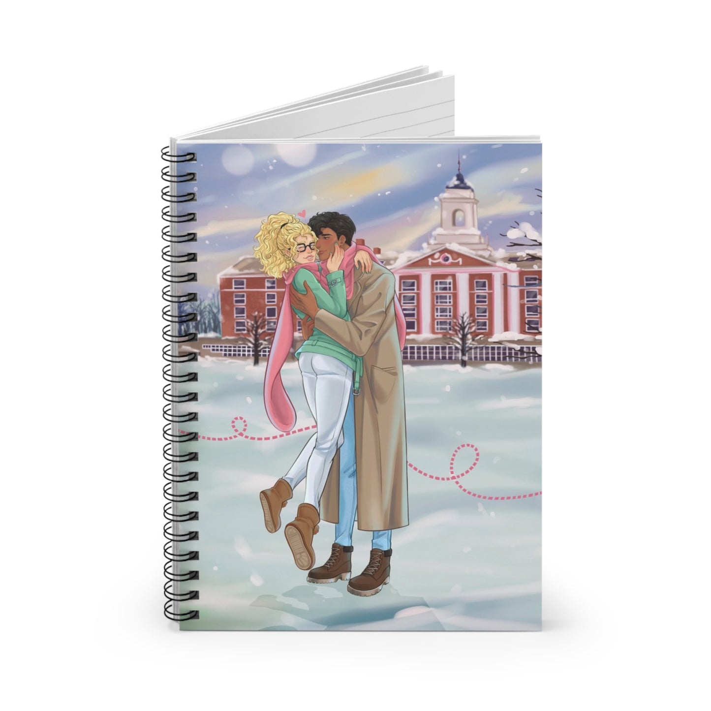 The Girlfriend Agreement Spiral Notebook