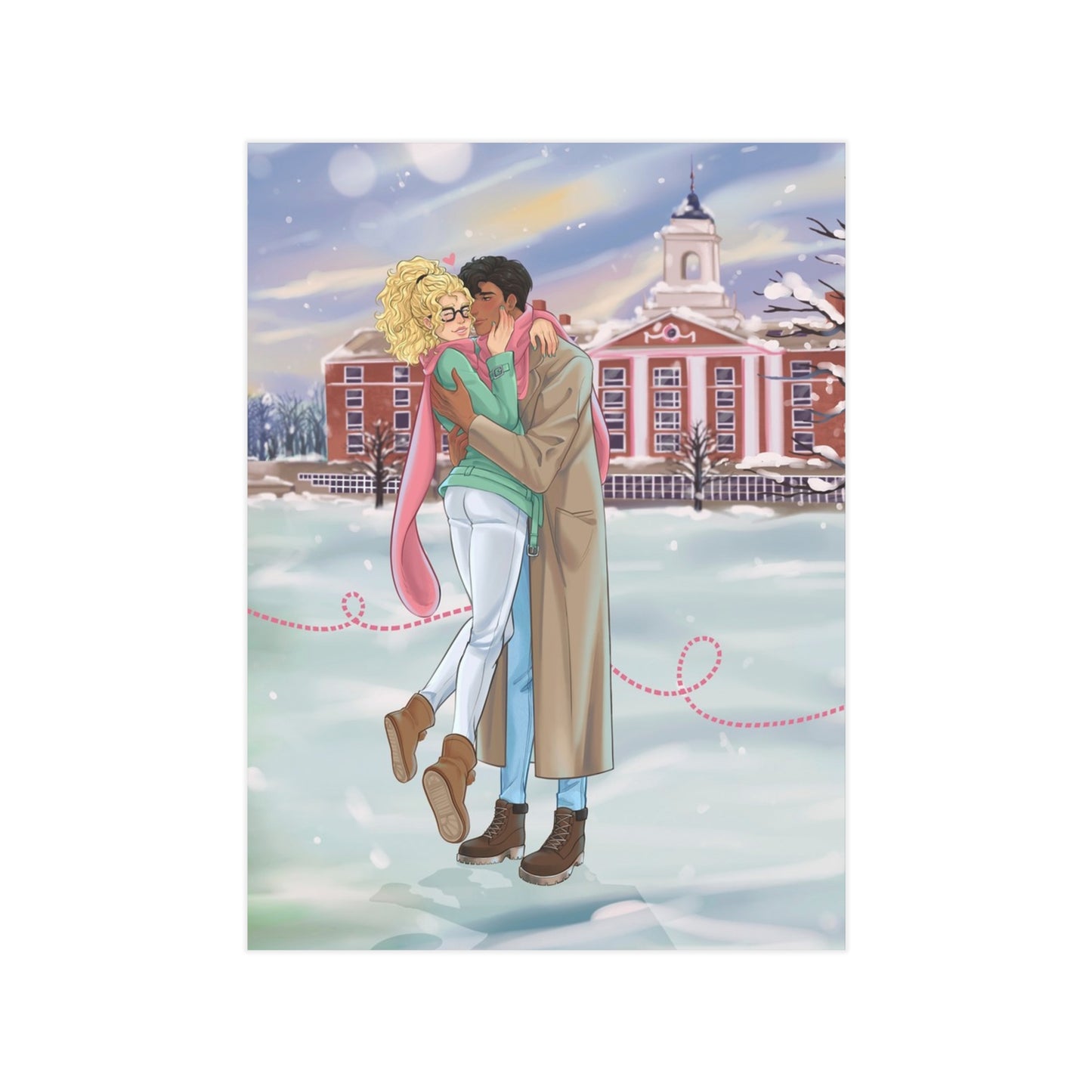 The Girlfriend Agreement Art Print