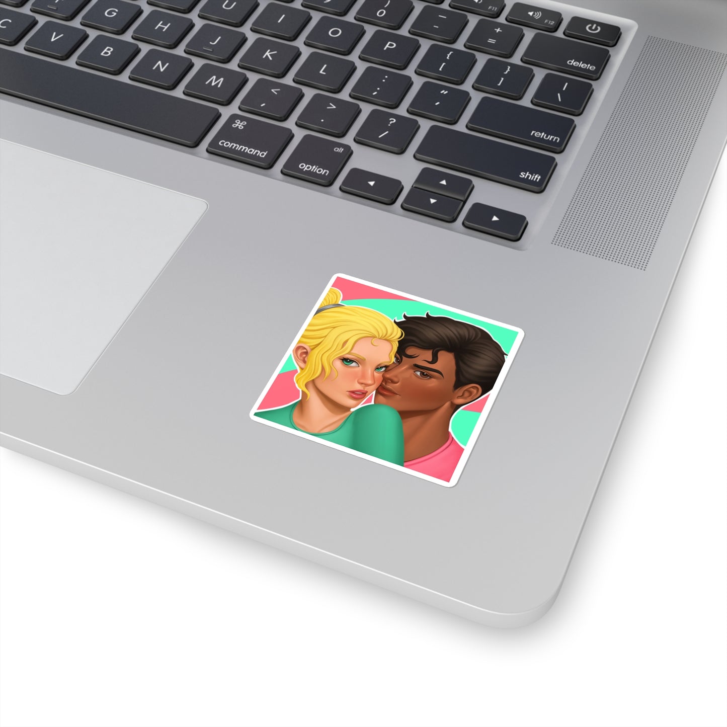 Lexi & Damian Square Sticker