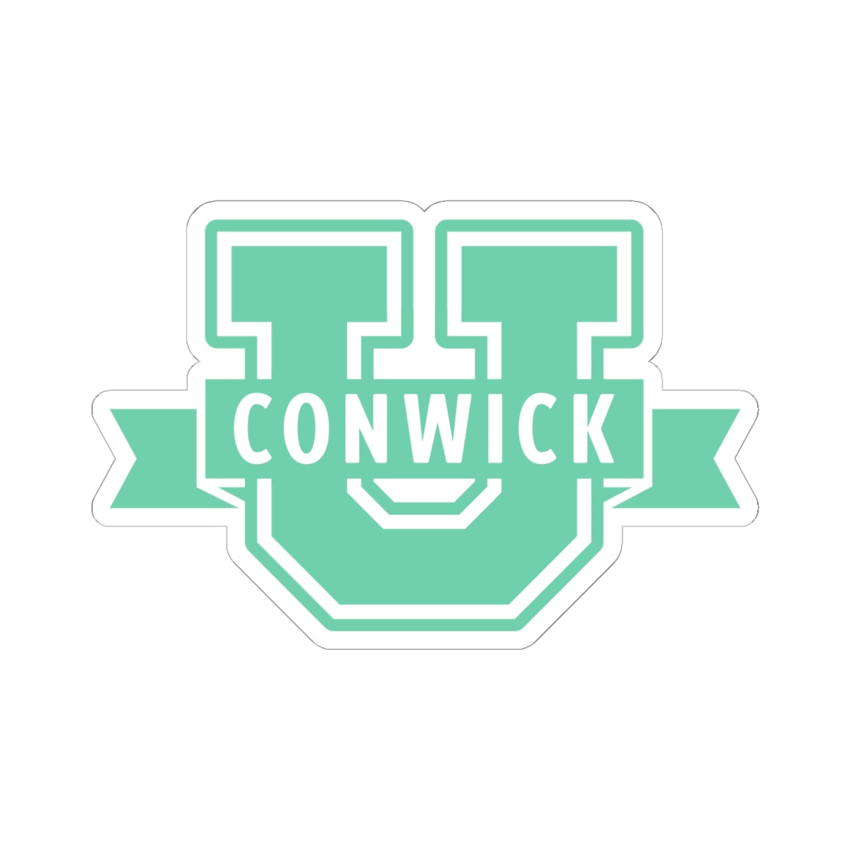 Conwick U Sticker (Green)
