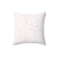 "Be brave. Be bold. Be fearless." Cushion