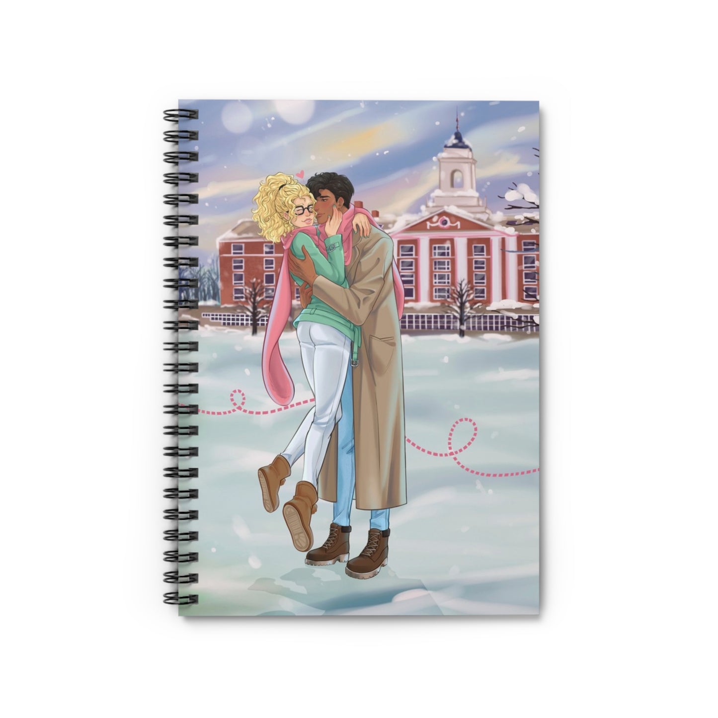 The Girlfriend Agreement Spiral Notebook