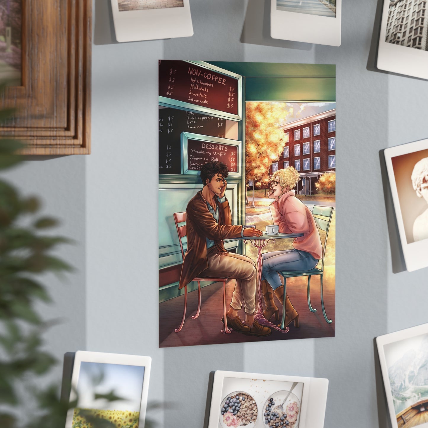 The Girlfriend Agreement Art Print