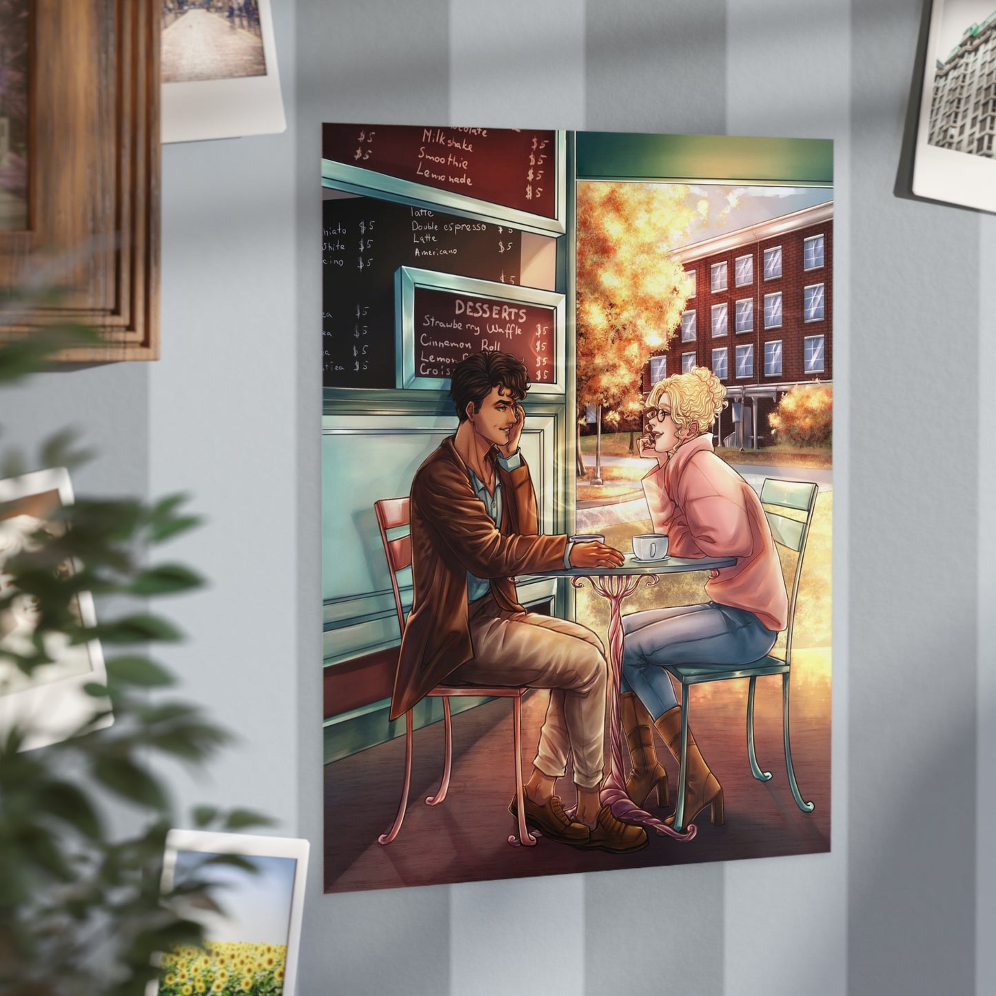 The Girlfriend Agreement Art Print