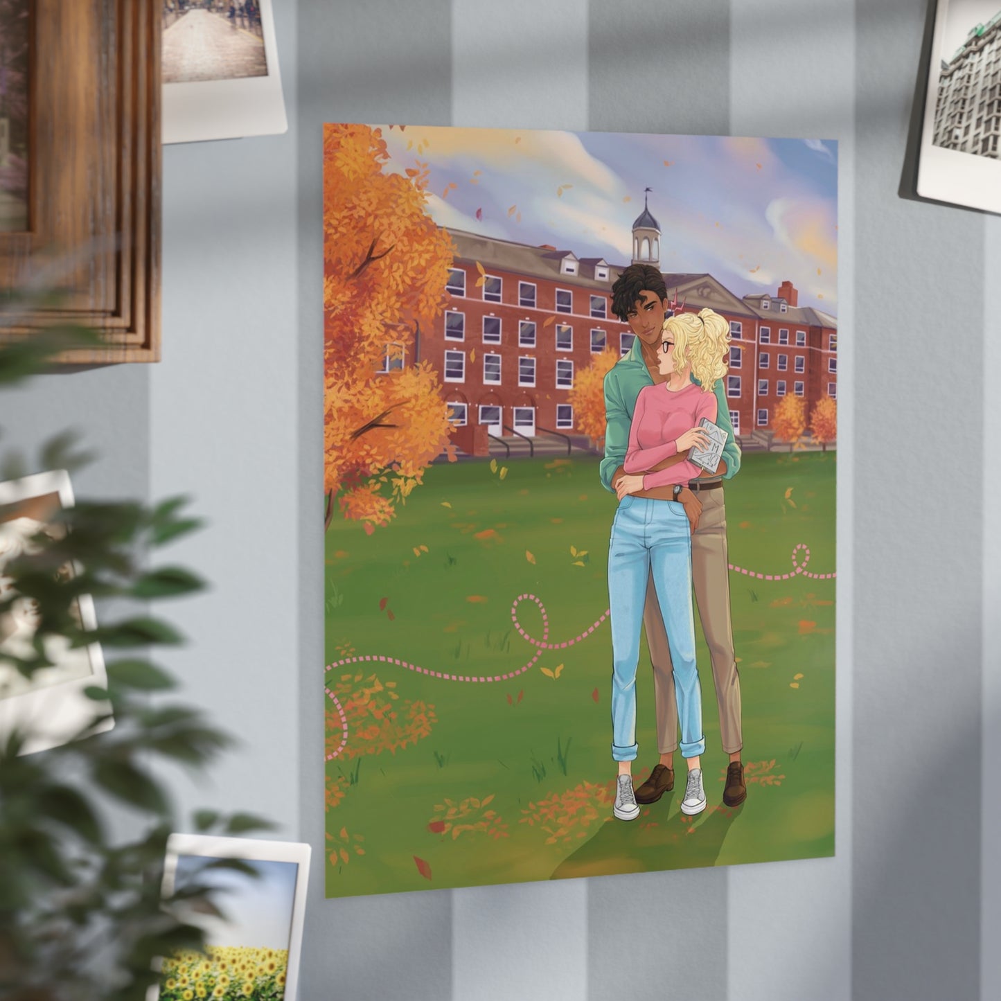 The Girlfriend Agreement Art Print