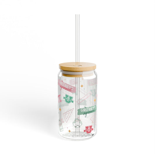 The Girlfriend Agreement Sipper Glass