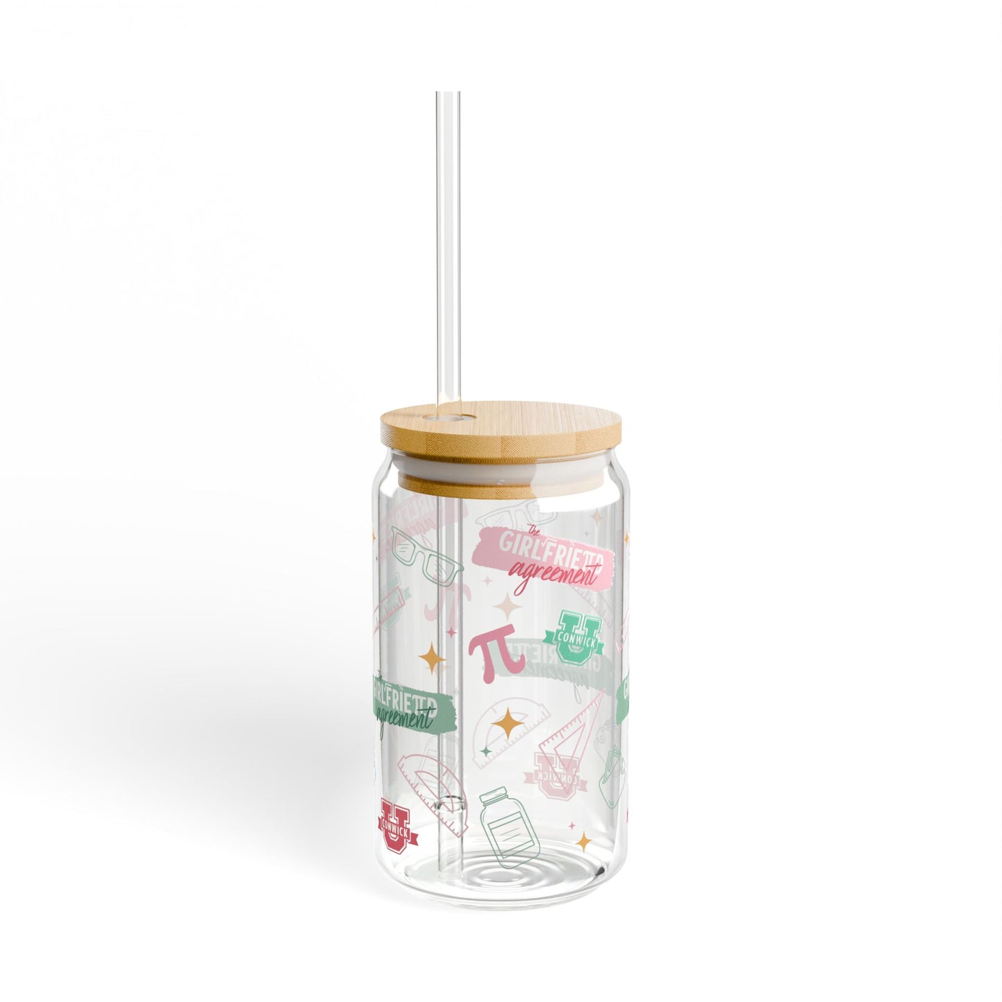 The Girlfriend Agreement Sipper Glass