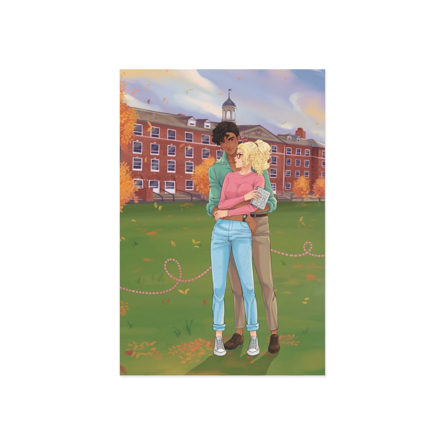 The Girlfriend Agreement Art Print