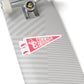 Conwick U Pennant Flag Sticker (Pink)