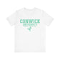 Conwick University Unisex T-Shirt (Green Lettering)