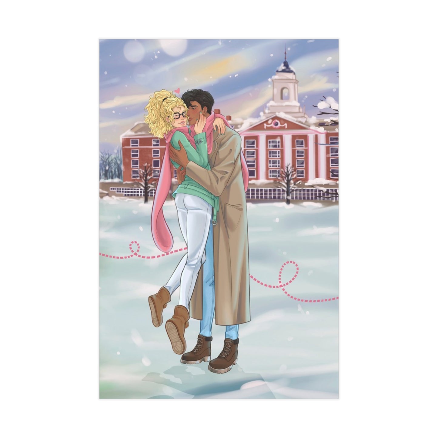 The Girlfriend Agreement Art Print