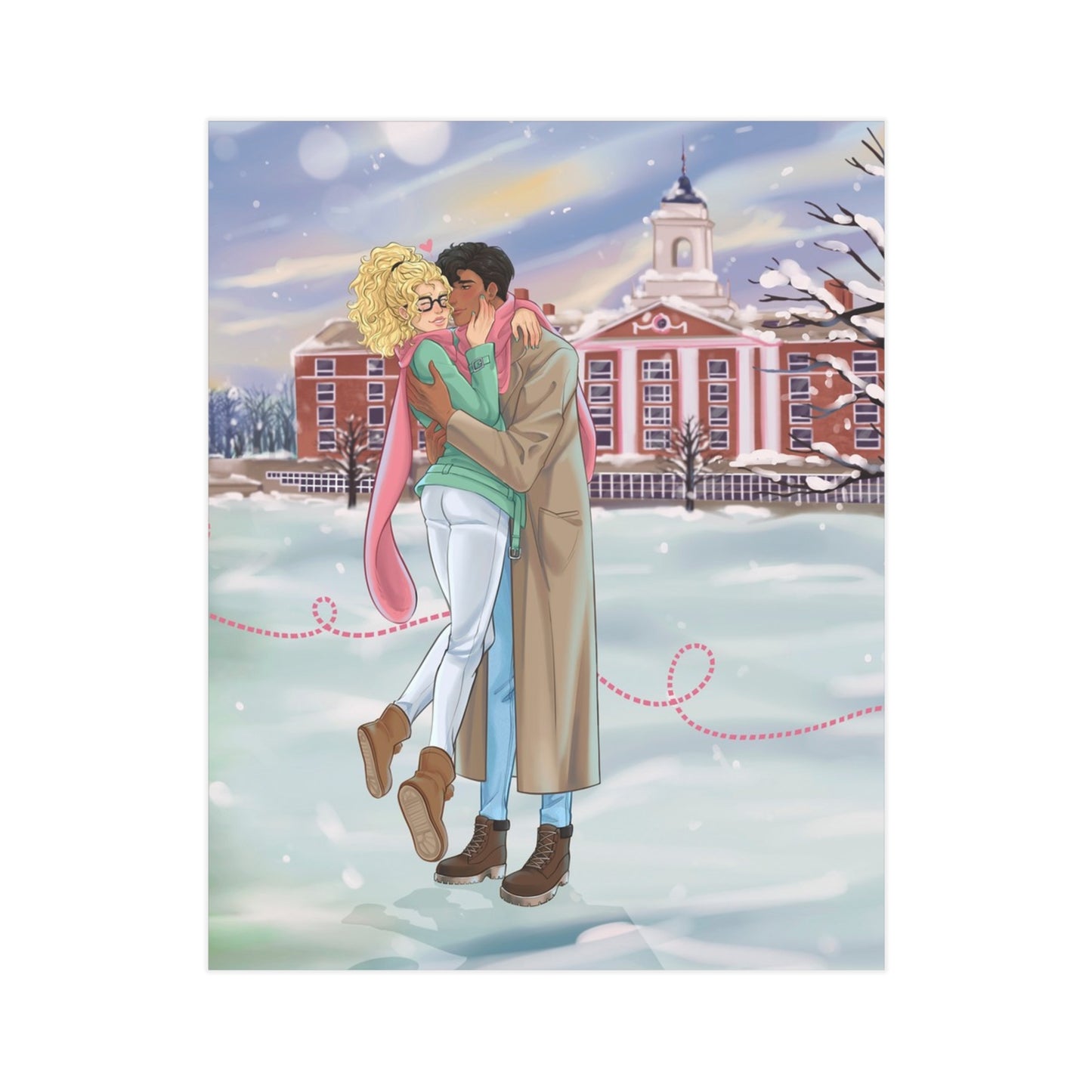 The Girlfriend Agreement Art Print