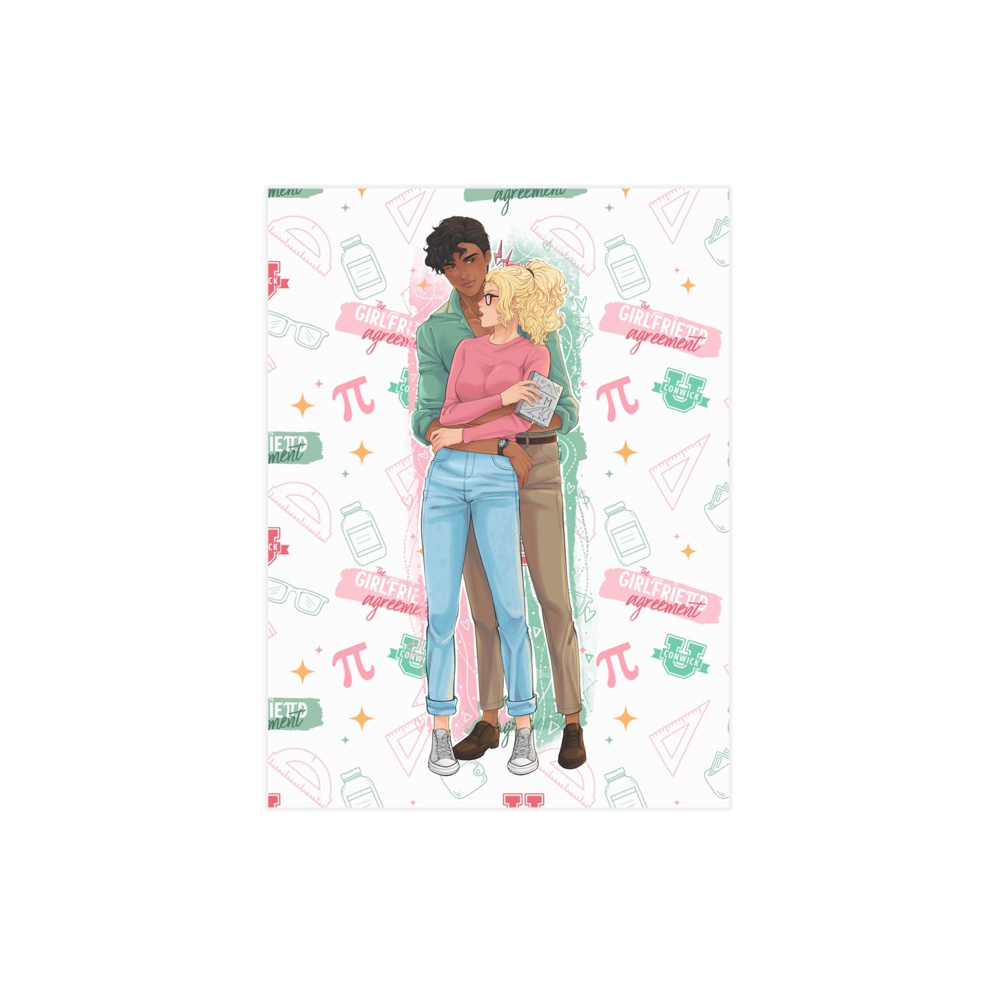 The Girlfriend Agreement Art Print