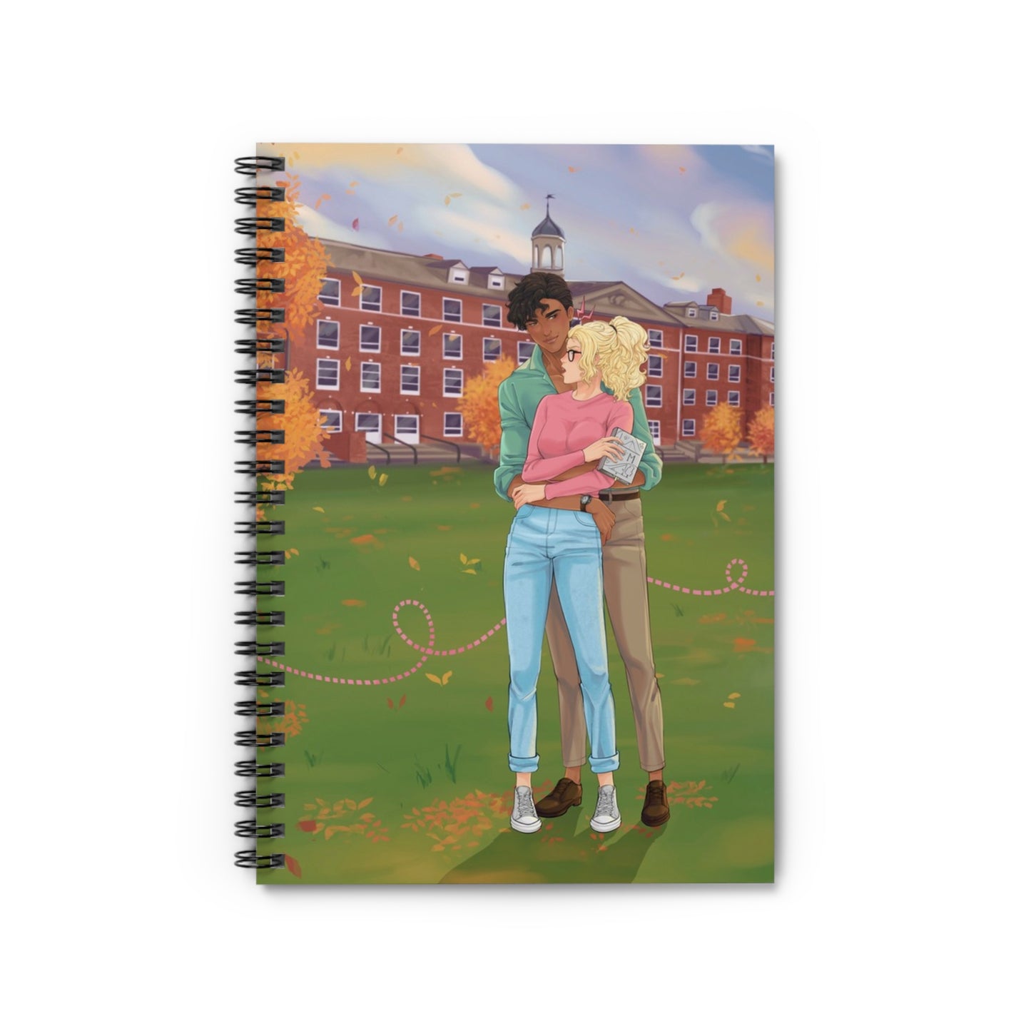 The Girlfriend Agreement Spiral Notebook