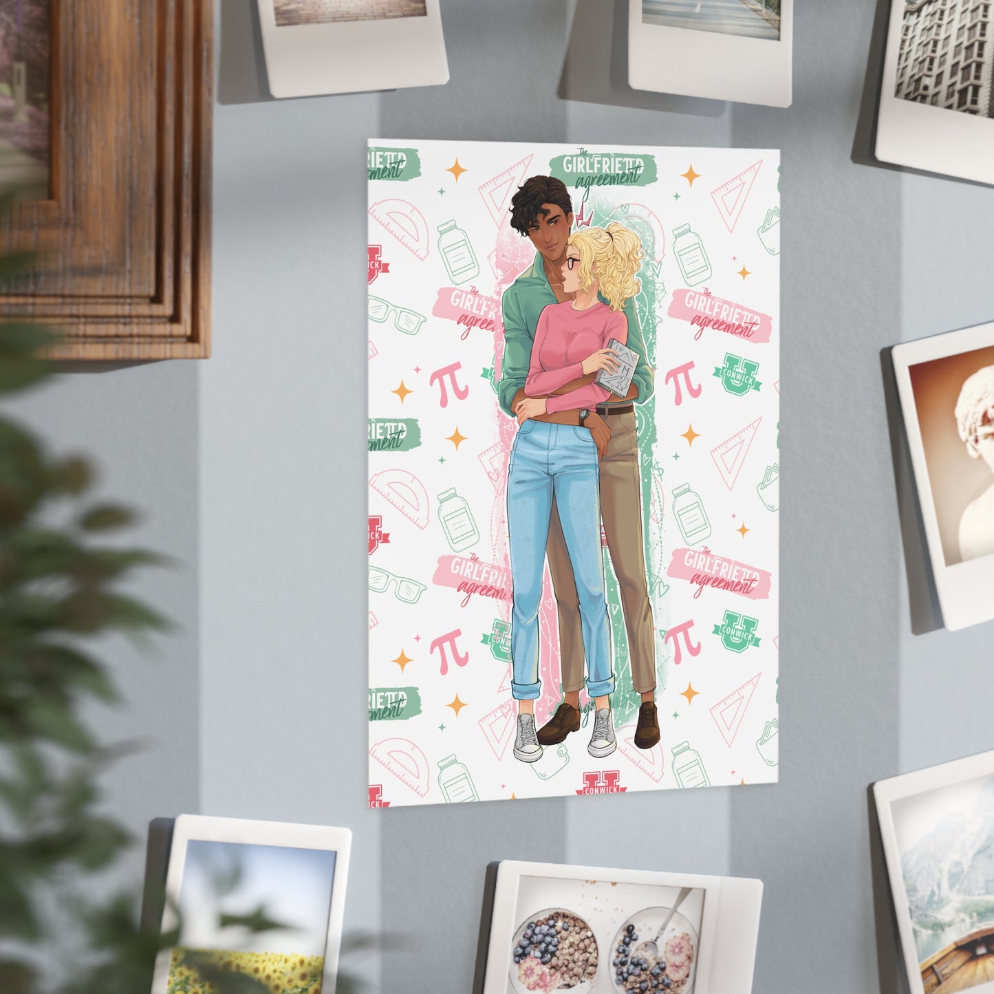 The Girlfriend Agreement Art Print