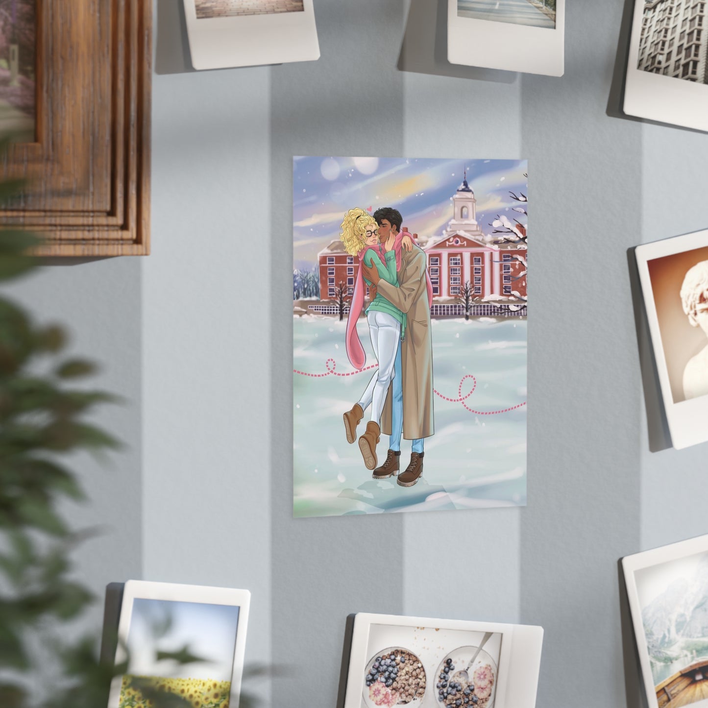 The Girlfriend Agreement Art Print