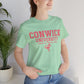 Conwick University Unisex T-Shirt (Pink Lettering)
