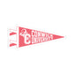 Conwick U Pennant Flag Sticker (Pink)