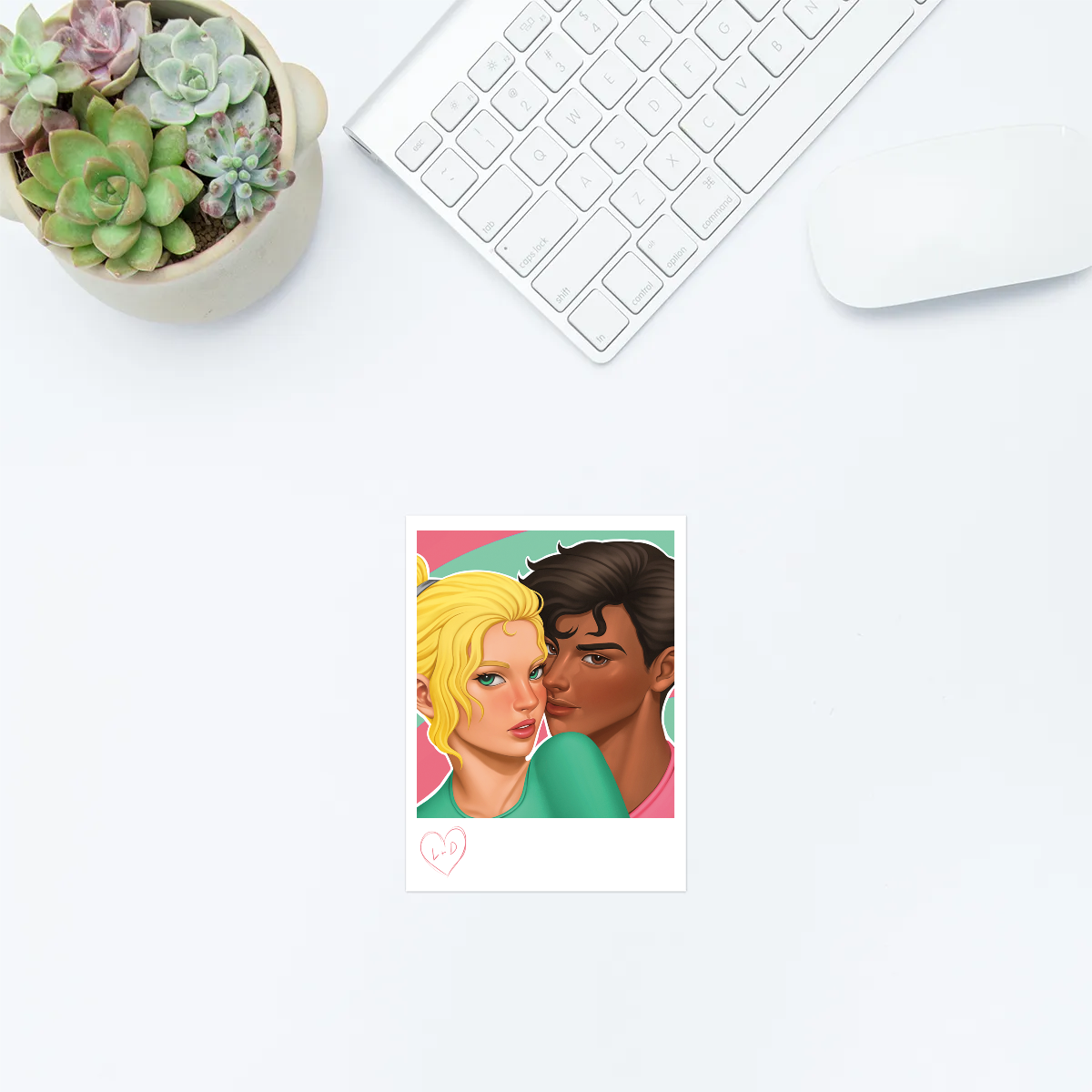 The Girlfriend Agreement Double-sided Photo Card