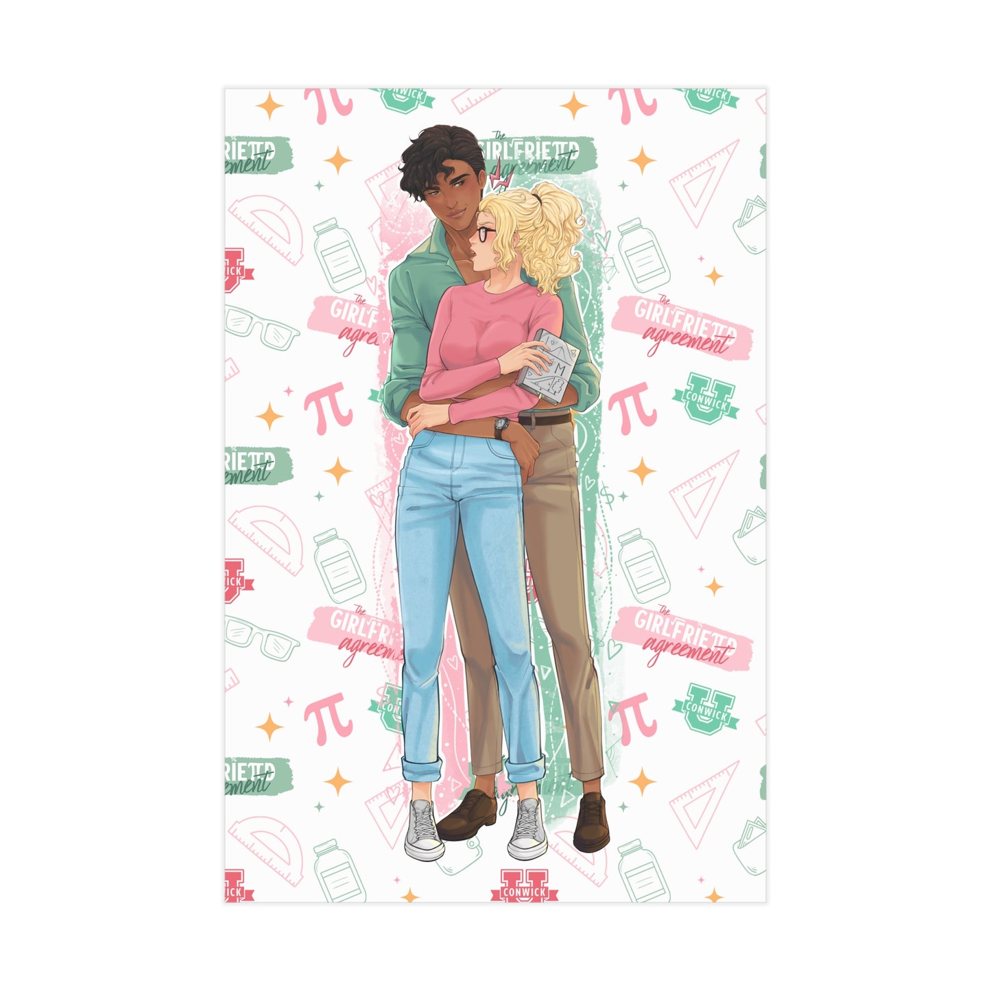 The Girlfriend Agreement Art Print