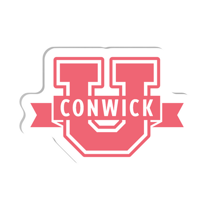 Conwick U Logo Acrylic Pin (Pink)