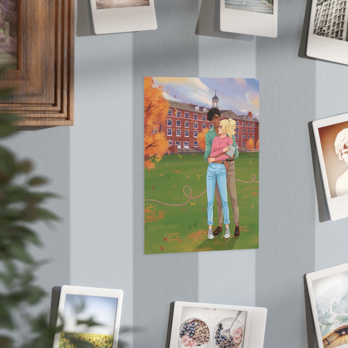 The Girlfriend Agreement Art Print