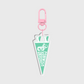 Conwick U Pennant Flag Acrylic Keychain