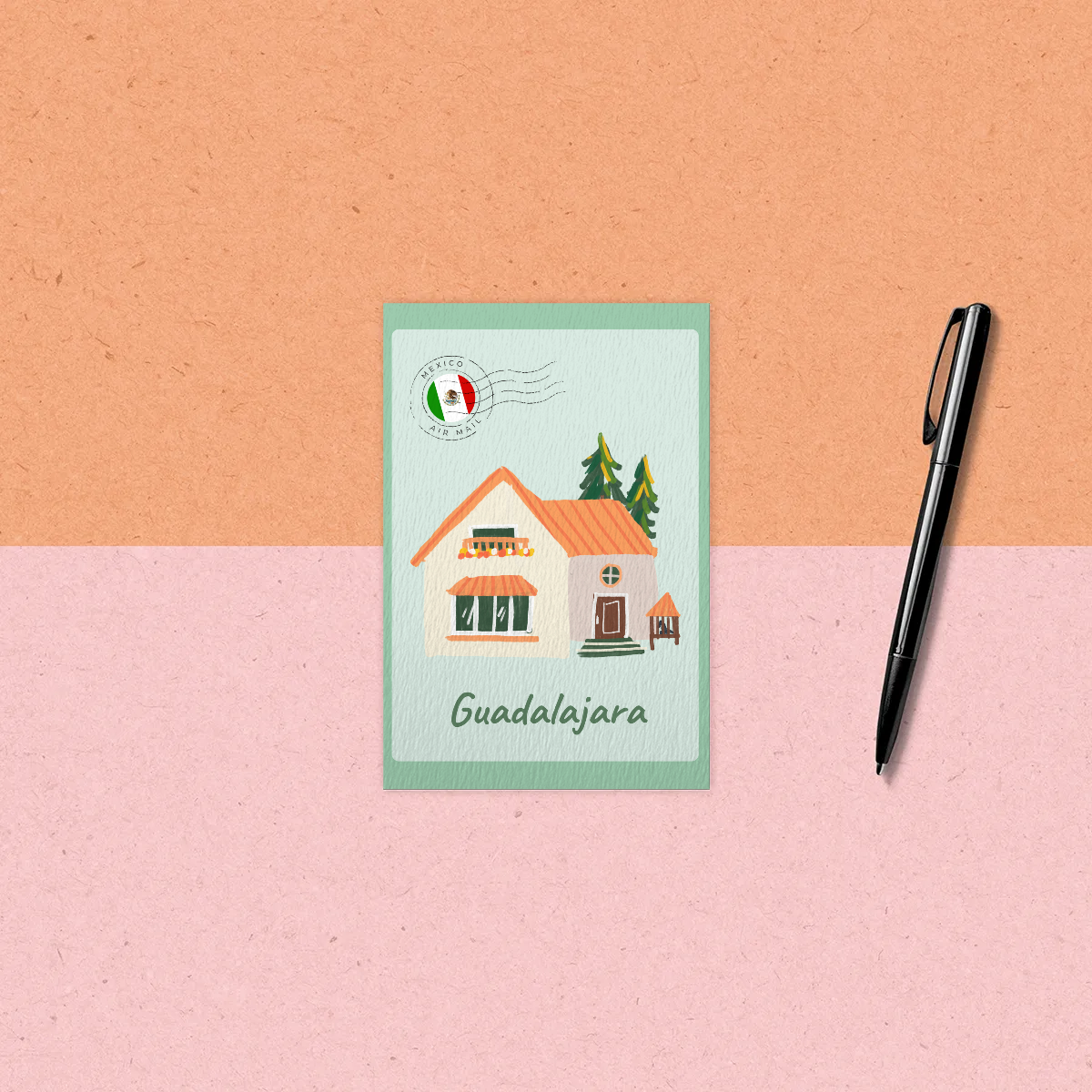 Guadalajara/Abuelita's Kitchen Menu Double-sided Art Print