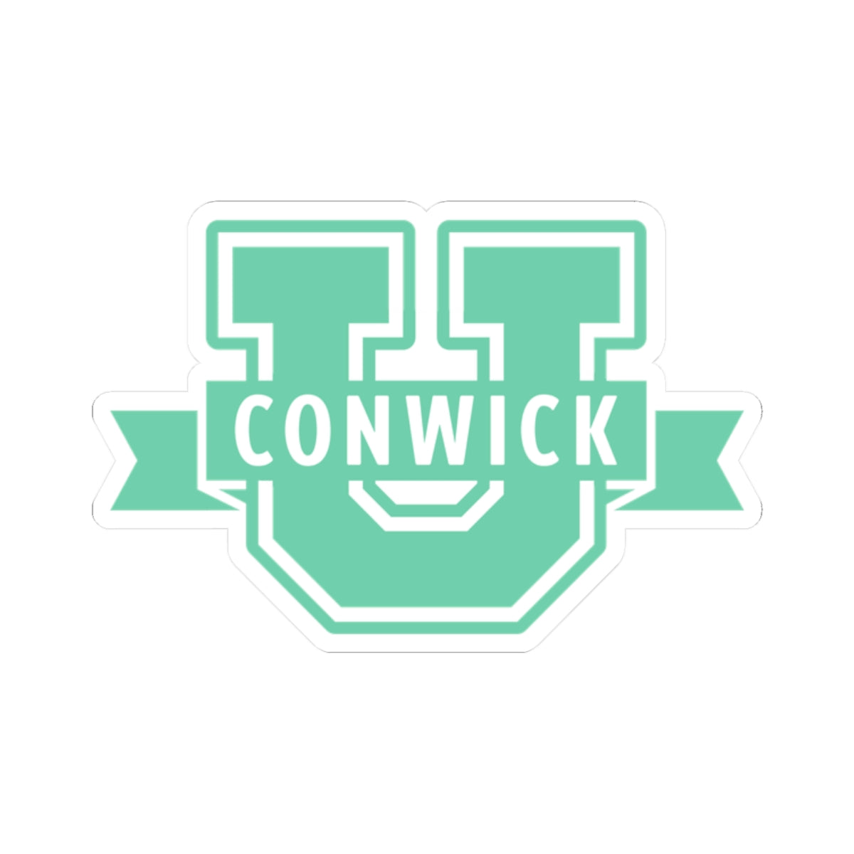 Conwick U Sticker (Green)