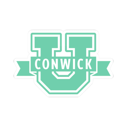 Conwick U Sticker (Green)