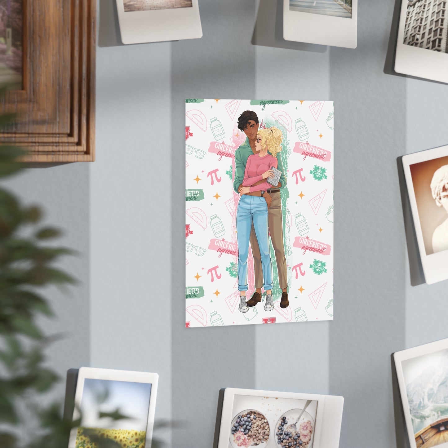 The Girlfriend Agreement Art Print
