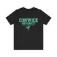 Conwick University Unisex T-Shirt (Green Lettering)