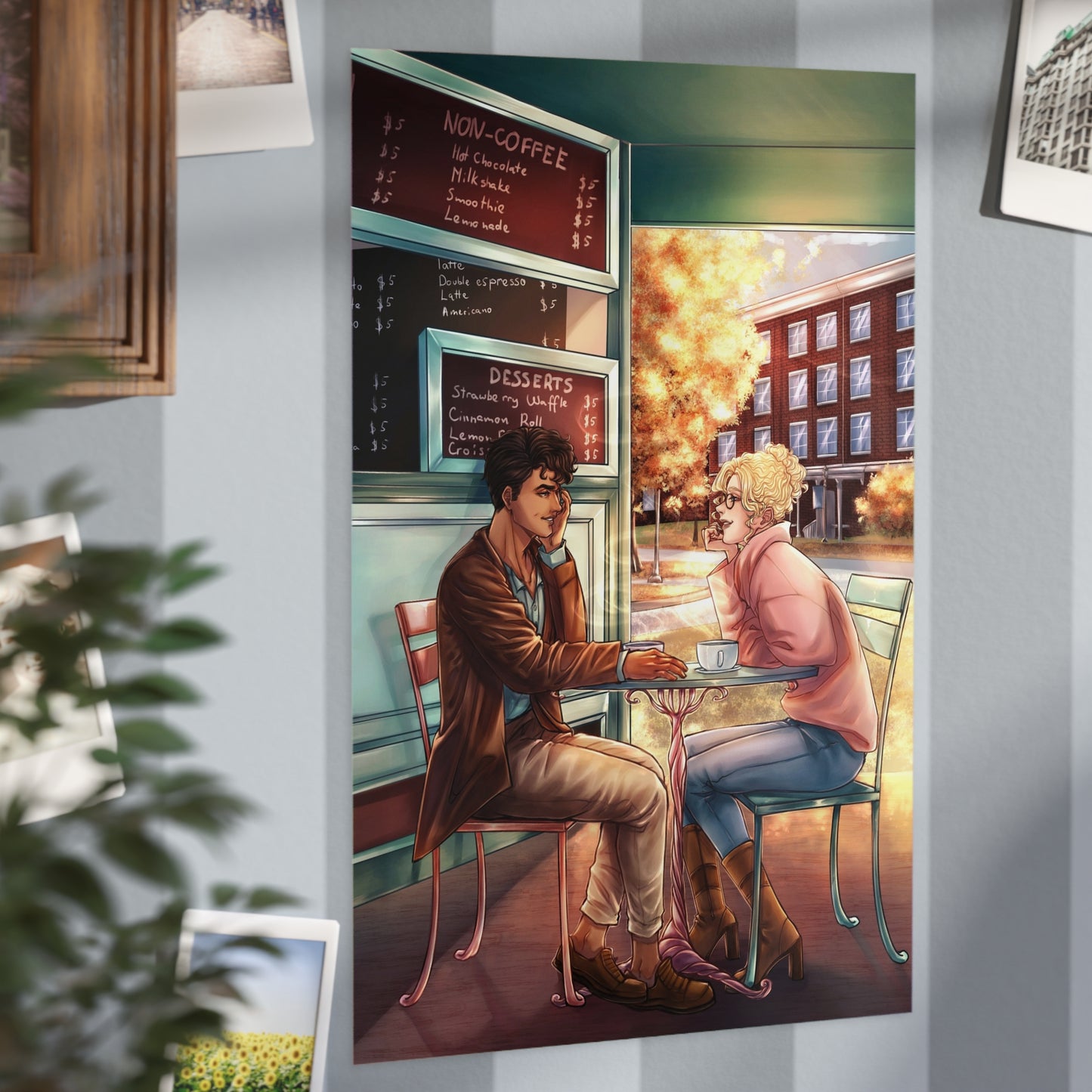The Girlfriend Agreement Art Print