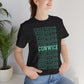 Conwick University Unisex T-Shirt (Green Lettering)