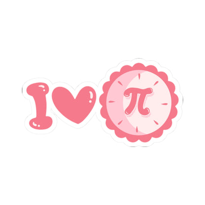 I Love Pi Sticker