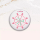 Lucia Button Pin