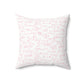 "Be brave. Be bold. Be fearless." Cushion
