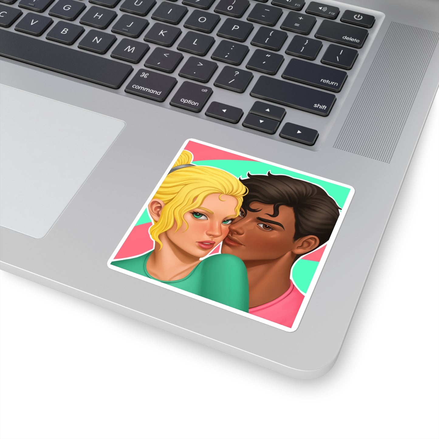 Lexi & Damian Square Sticker