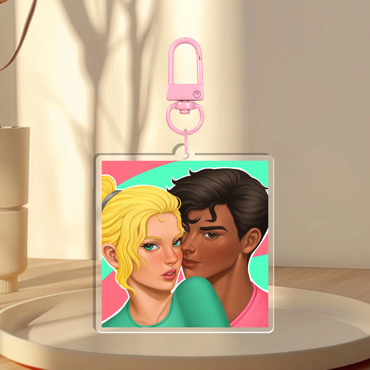 The Girlfriend Agreement Acrylic Keychain