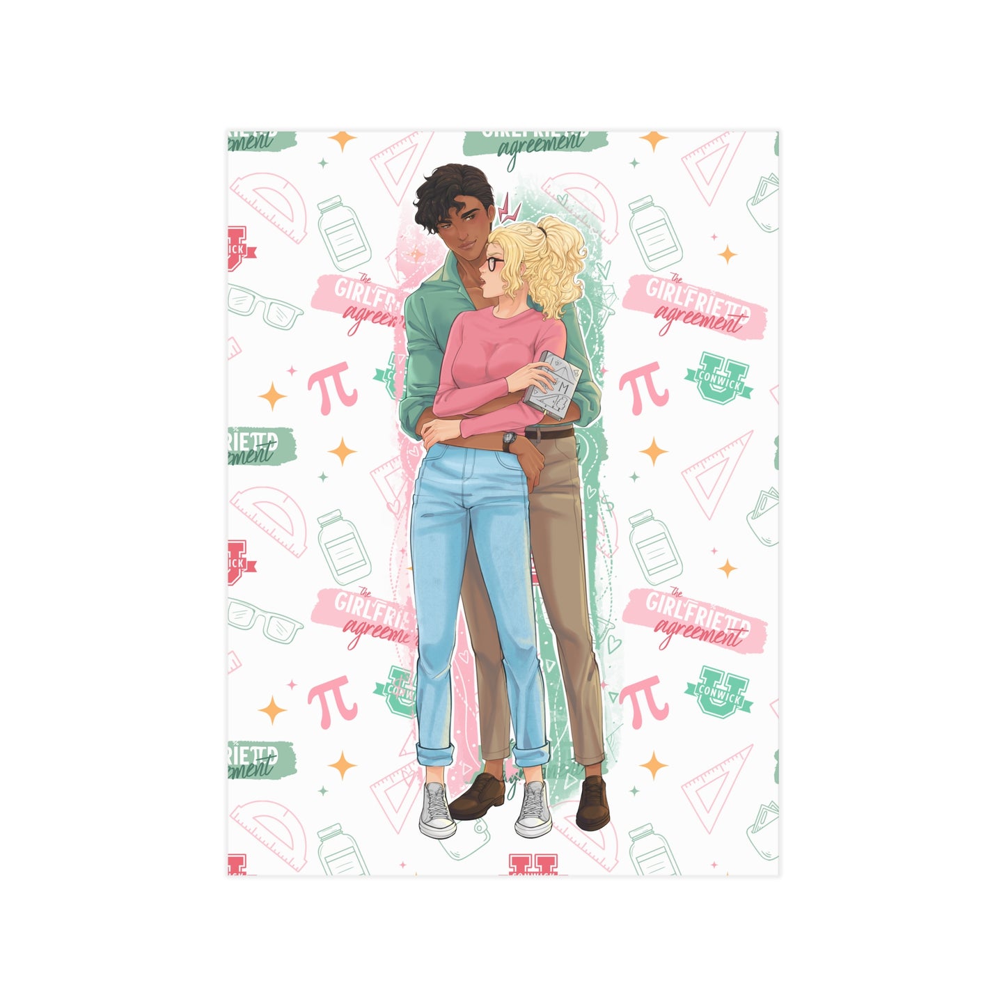 The Girlfriend Agreement Art Print